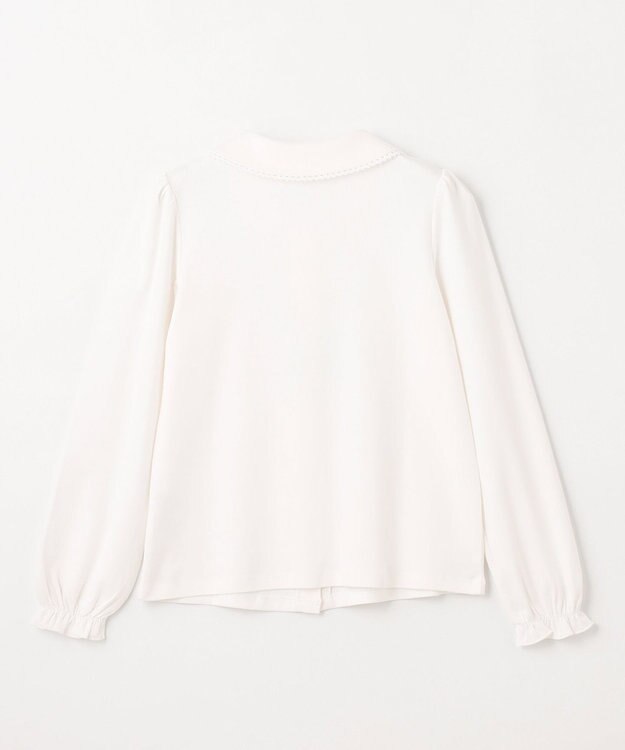 ANY KIDS 襟付き インナー ブラウス ホワイト