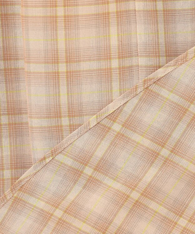 組曲 L ライトトロピカルティアード ブラウス ベージュ系3