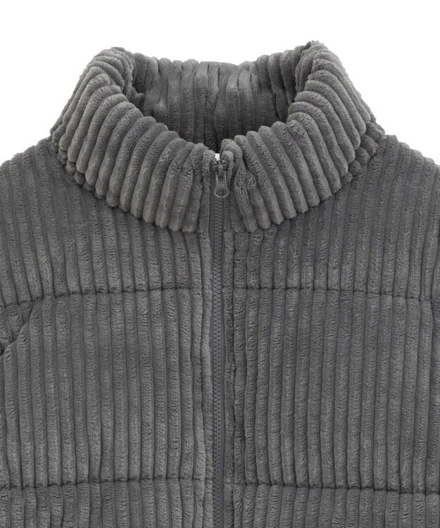 Green Parks ・ｓｗｉｎｇ　ｂｙ　ワイドコールスタンドブルゾン Charcoal Gray