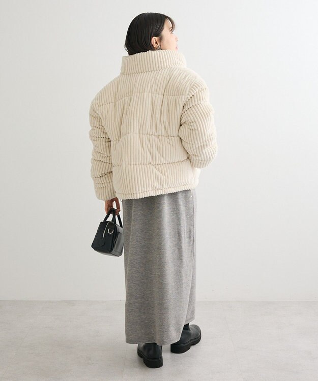 Green Parks ・ｓｗｉｎｇ　ｂｙ　ワイドコールスタンドブルゾン Off White