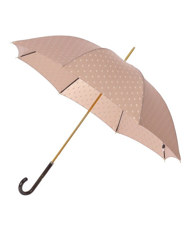 MOONBAT 【日本製】POLO RALPH LAUREN (ポロ ラルフローレン)長傘 ポロポニージャカード ピーチ