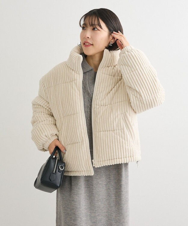 Green Parks ・ｓｗｉｎｇ　ｂｙ　ワイドコールスタンドブルゾン Off White