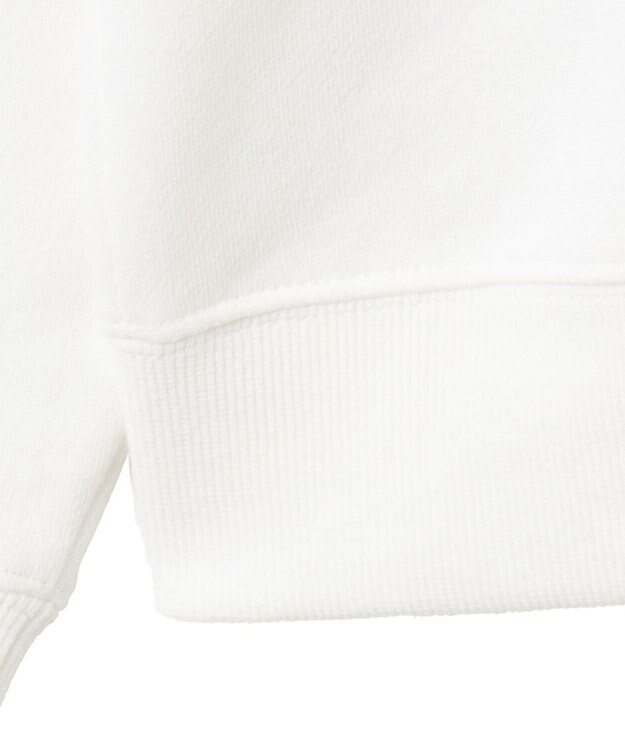 WEGO 【裏起毛/ユニセックス着用ITEM】リラックスフィットグラフィックパーカー ホワイト