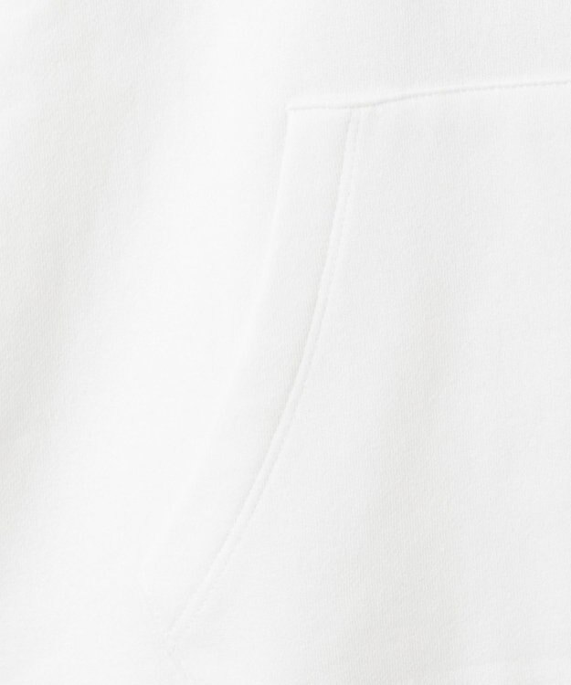 WEGO 【裏起毛/ユニセックス着用ITEM】リラックスフィットグラフィックパーカー ホワイト