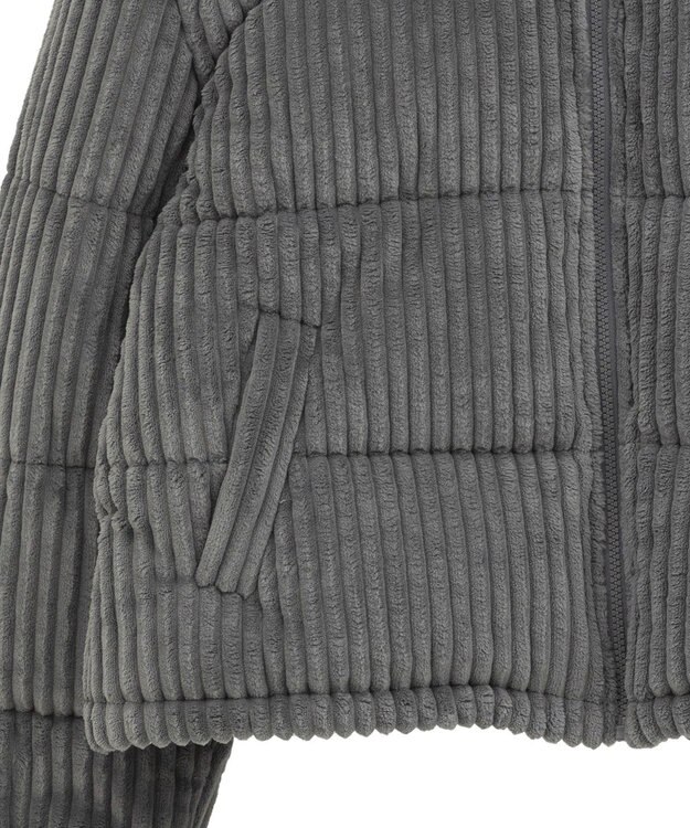 Green Parks ・ｓｗｉｎｇ　ｂｙ　ワイドコールスタンドブルゾン Charcoal Gray