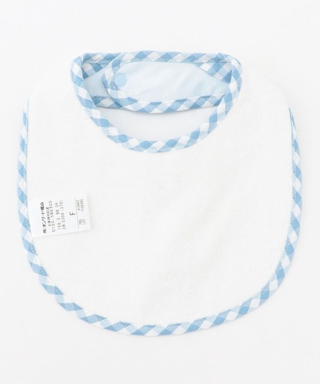 組曲 KIDS ギンガム スタイ ブルー系3