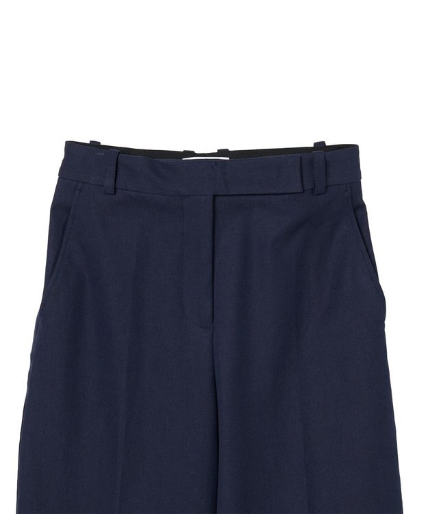 JOSEPH ギャバジンストレッチ ワイドレッグトラウザーズ YUKIO Indigo