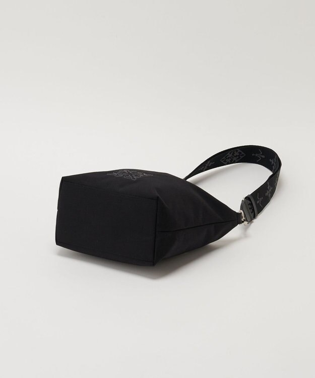 russet ＜320g/撥水性あり＞コーデュラナイロン2wayシンプルショルダーバッグ(CE-1536) Black