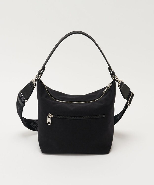 russet ＜320g/撥水性あり＞コーデュラナイロン2wayシンプルショルダーバッグ(CE-1536) Black