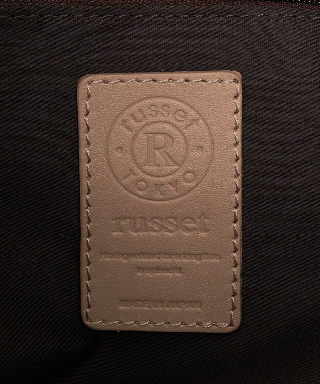 russet ＜320g/撥水性あり＞コーデュラナイロン2wayシンプルショルダーバッグ(CE-1536) Black