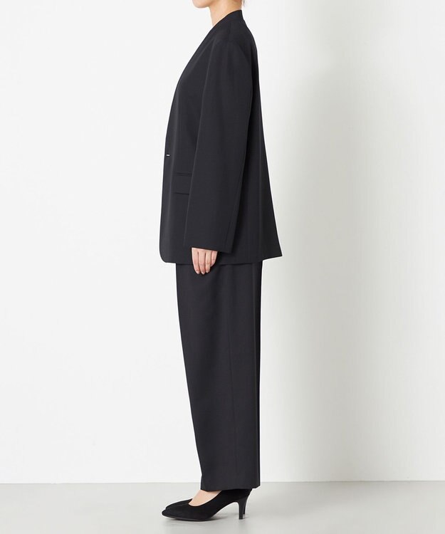 NAVE 【Nave】ウールポリエステルツイル ジャケット ブラック系