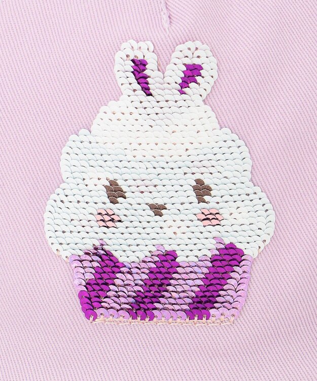 ANY KIDS ミラクルスパンコール メッシュ キャップ ピンク