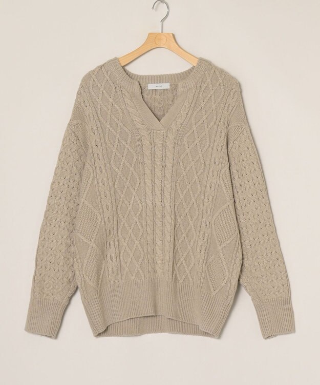 ONWARD Reuse Park 【any FAM】ニット秋冬 ベージュ