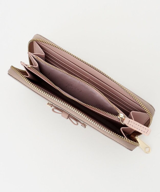 TOCCA TINY RIBBON LONGWALLET 長財布 ピンク系