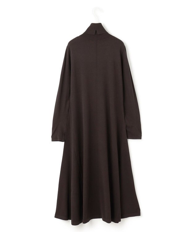 ICB 【WEB限定・洗える】 ヴィスコースハイゲージ ワンピース バーントブラウン系