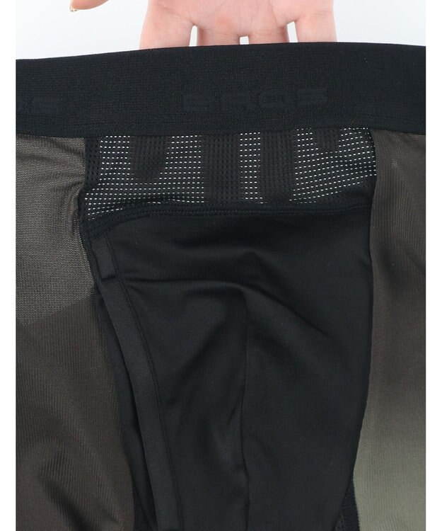 WACOAL MEN ボクサーパンツ【CROSSWALKER】はいて歩いてカロリー消費アップをめざそう！ムレ軽減設計 前開き スパッツ ロング丈 GX6007 /ブロス バイ ワコールメン ベージュ