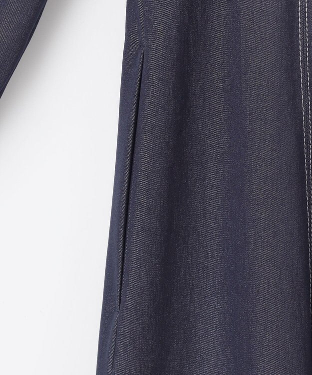 ANY SIS 【洗える】デニムライクシャンブレー ワンピース シャンブレー