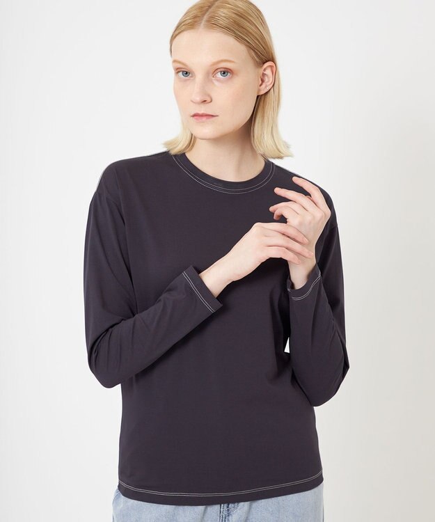 BEIGE， ROHDEA / プルオーバー Navy