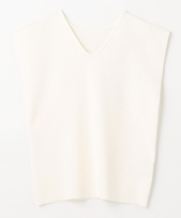 ANY 【前後2WAY/アンチピリング/洗濯機可】ノースリーブニット オフ