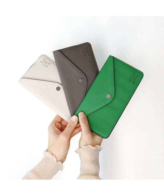 PELLE BORSA 薄型財布 Very Goods ベリーグッズ 7201 グリーン