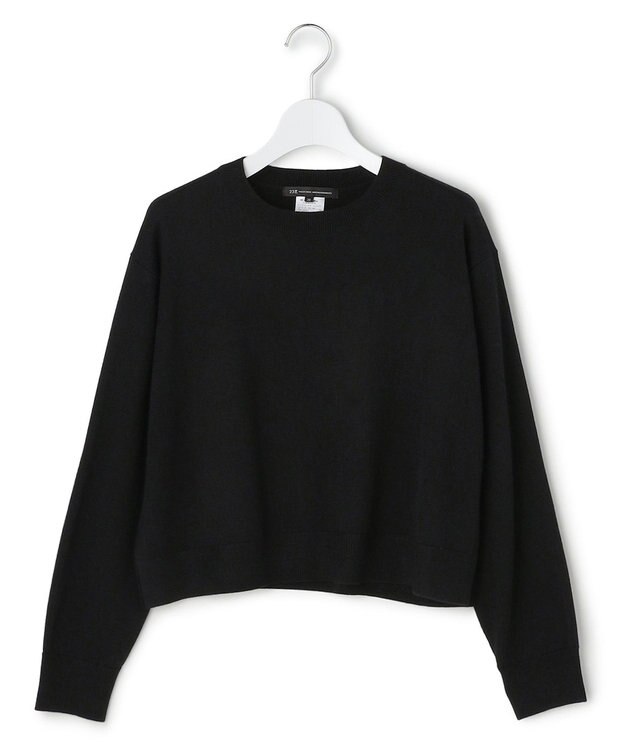 23区 L ニットセットアップ プリーツコンビ ワンピース ブラック系