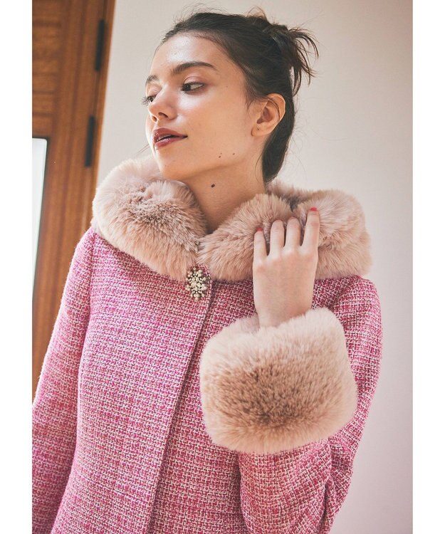 TOCCA WINTER ROMANCE 30周年記念スペシャルコート ピンク系