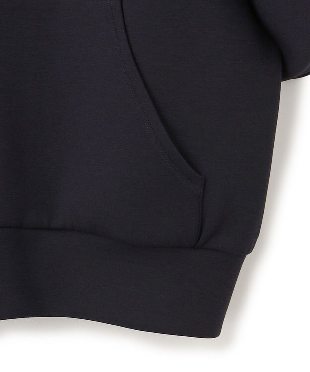 UNFILO L ダブルフェイス ZIPパーカー ネイビー