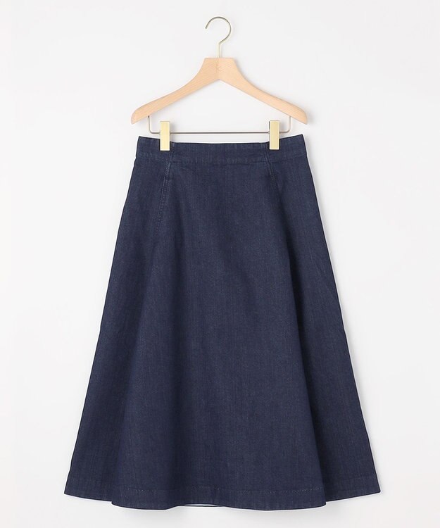 組曲 【23AW】DENIMフレア スカート ネイビー系