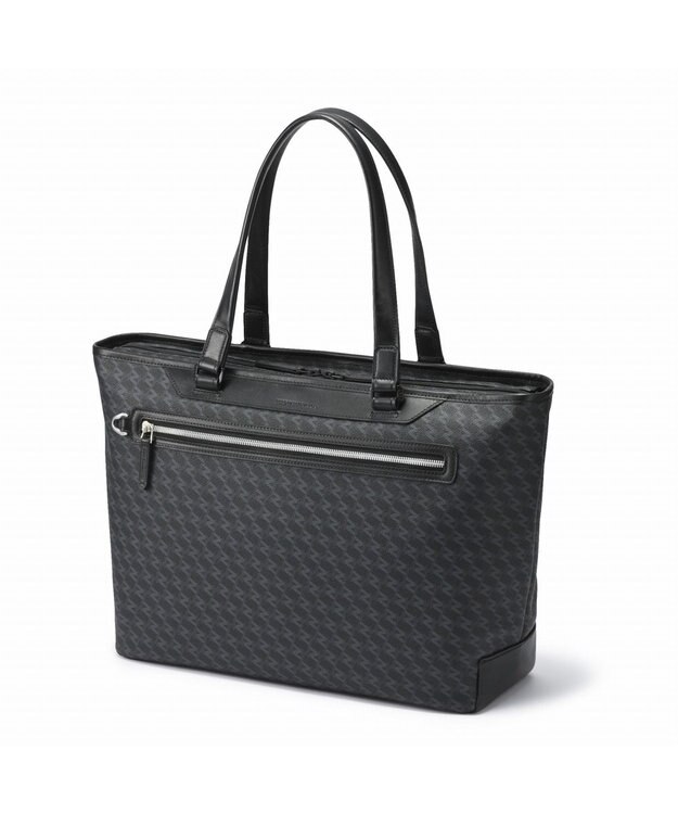 ZERO HALLIBURTON  ZH-モノグラム トートバッグ B4サイズ 15.6インチPC収納 18L 1260g 81524 ブラック