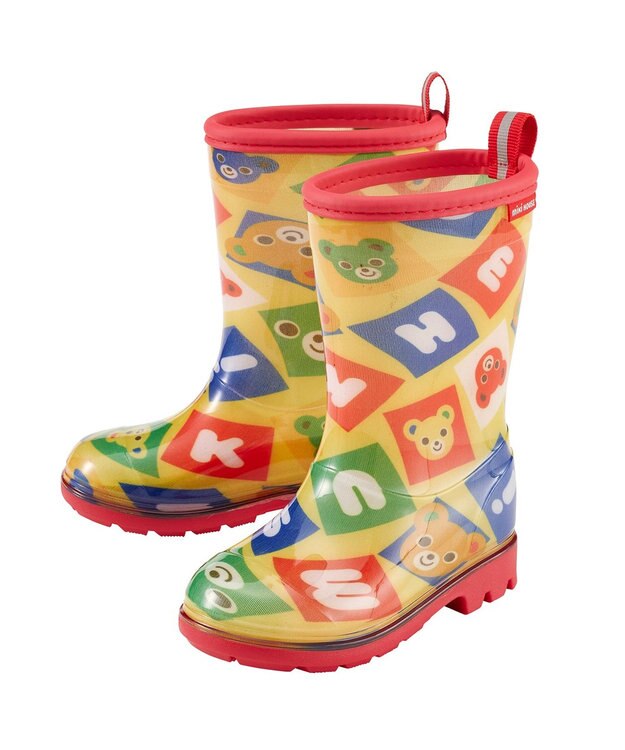 MIKI HOUSE HOT BISCUITS 【ミキハウス】【13-19cm】 レインブーツ マルチカラー