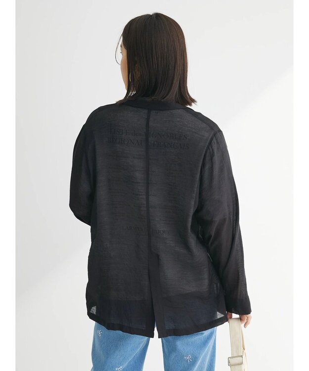 Green Parks ・ＥＬＥＮＣＡＲＥ　ＤＵＥ　シアーテーラージャケット Black