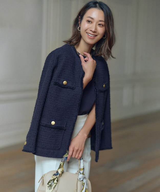 23区 manipuri ダイヤ型 スカーフ ブループリント