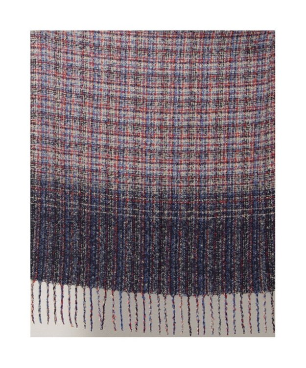 UNBILLION カシュネ cache nez / ツイードストール ネイビー