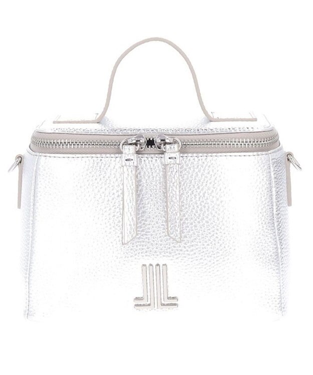 LANVIN en Bleu キューブ バニティバッグ シルバー