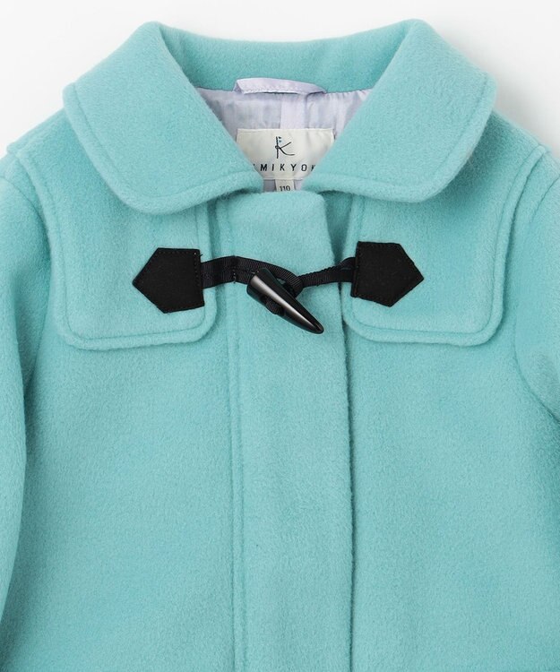 組曲 KIDS 【110-140㎝】ダッフルコート ターコイズ系