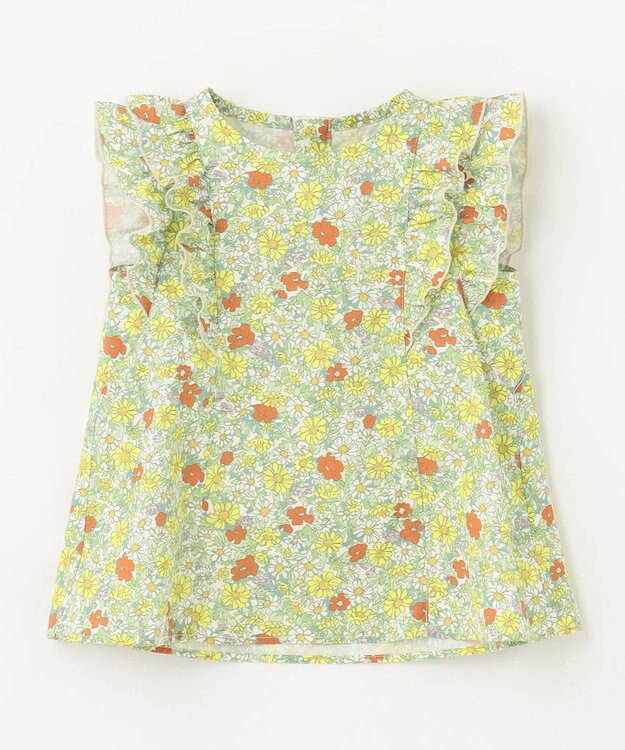 組曲 KIDS 【80-90cm】マーガレットガーデン セットアップ イエロー系5