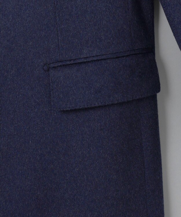 GOTAIRIKU GOLD LABEL/WEB&一部店舗限定【COLOMBO】ピュアカシミヤ チェスターコート ダルブルー系