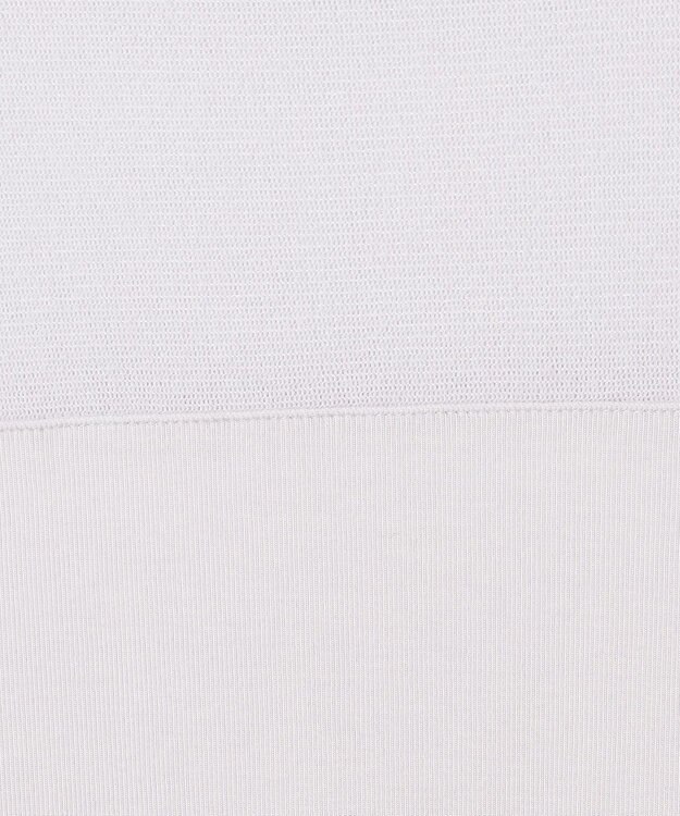 23区 L 【洗える】チュールフライス シアーハイネック カットソー ベージュ系