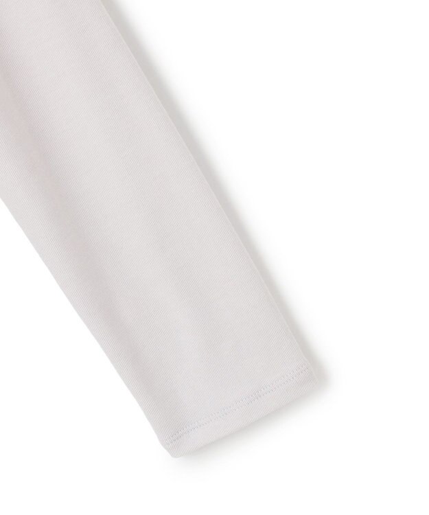 23区 L 【洗える】チュールフライス シアーハイネック カットソー ベージュ系