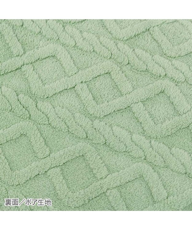 PET PARADISE スヌーピー マット Ｓ 《のほほん柄》　 ホワイト×グリーン