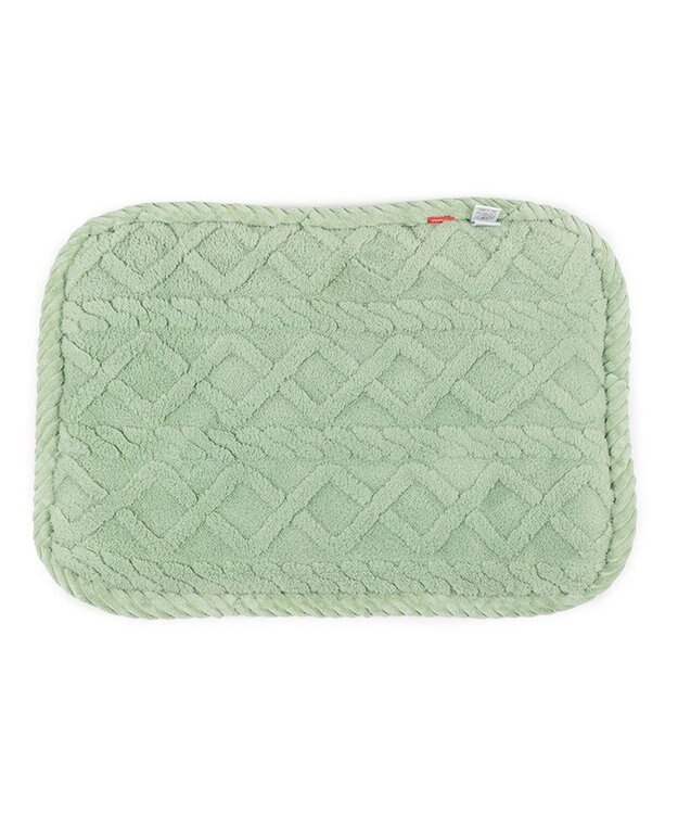 PET PARADISE スヌーピー マット Ｓ 《のほほん柄》　 ホワイト×グリーン