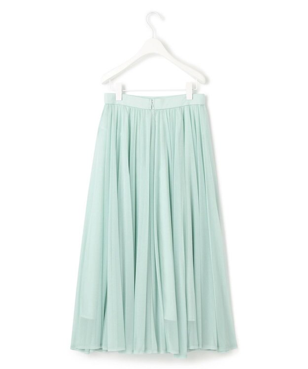 ICB 【WEB限定・洗える】SheerGloss スカート ライトセラドン系