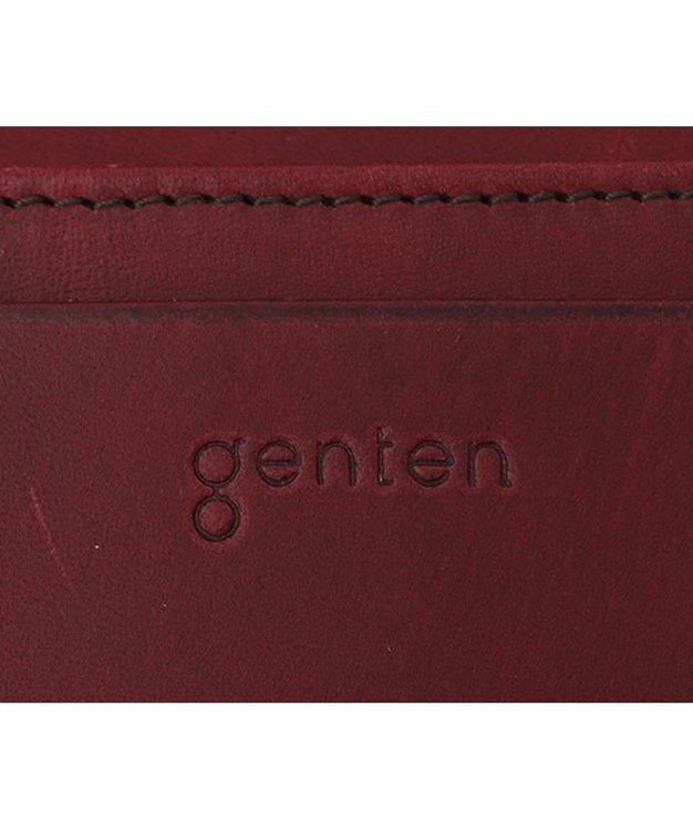 genten カットワーク 名刺入れ ワイン