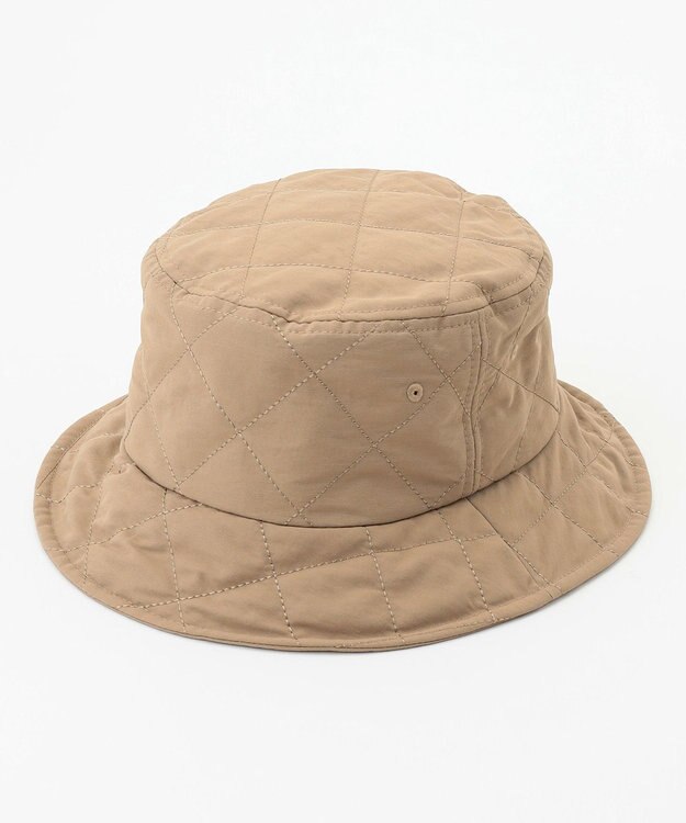 J.PRESS YORK STREET 【UNISEX】ロゴ刺繍バケットハット ベージュ系