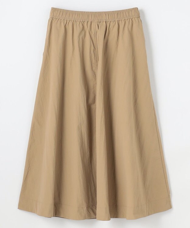 ANY L 【2SET】バイカラーポロニット×スカートセット ライトグレー×ベージュ