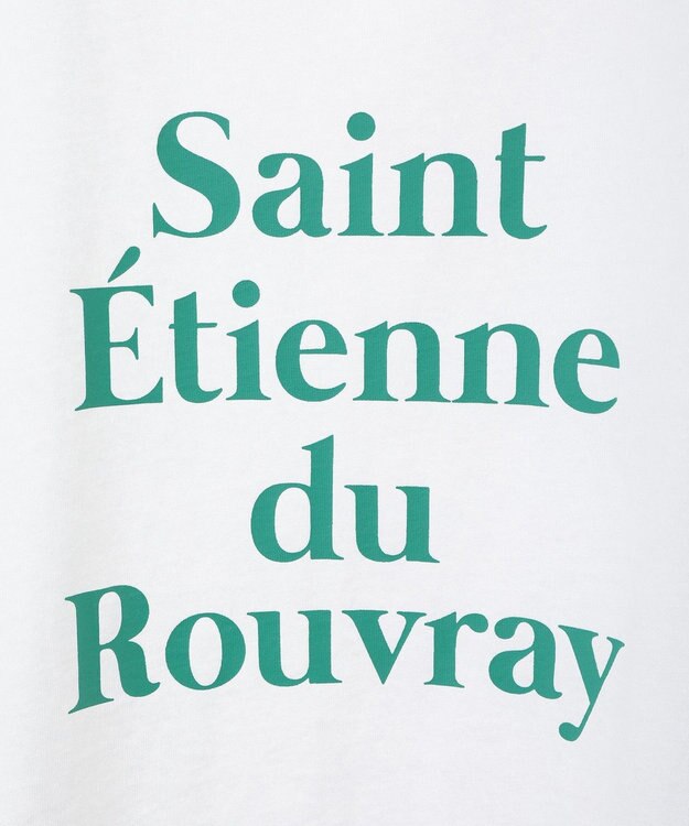 Green Parks 多段フェミニンロゴボックスＴシャツ Off White