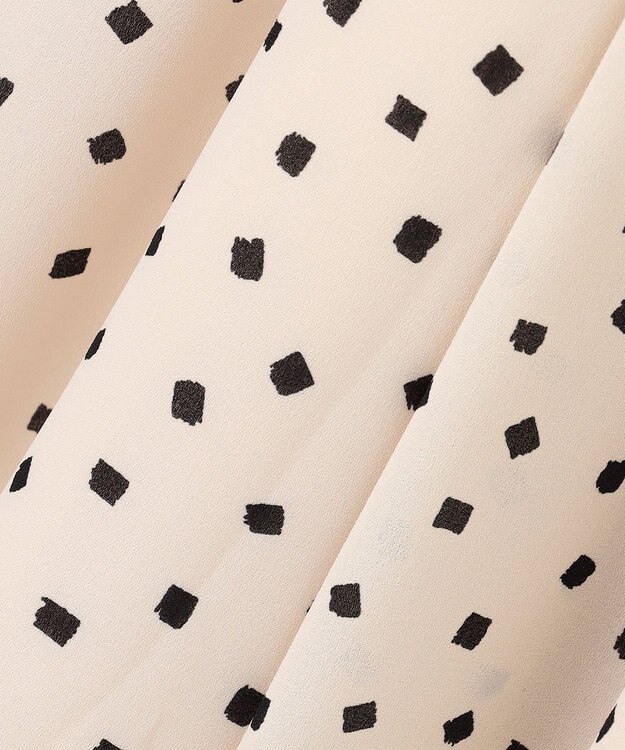 TOCCA 【八木アリサさん着用】【消臭】PROMISE RIBBON ROSETTE ドット柄ドレス アイボリー系5