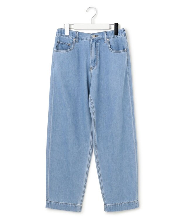 J.PRESS YORK STREET 【WOMEN】ソフトワイドデニム パンツ ダルブルー系