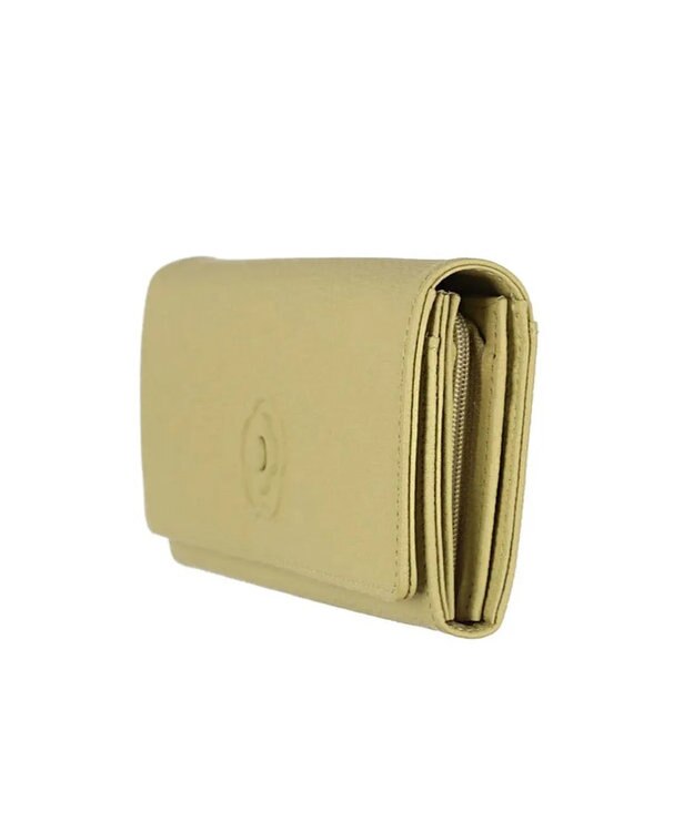 CLATHAS フィグ 被せ長財布 ライトグリーン