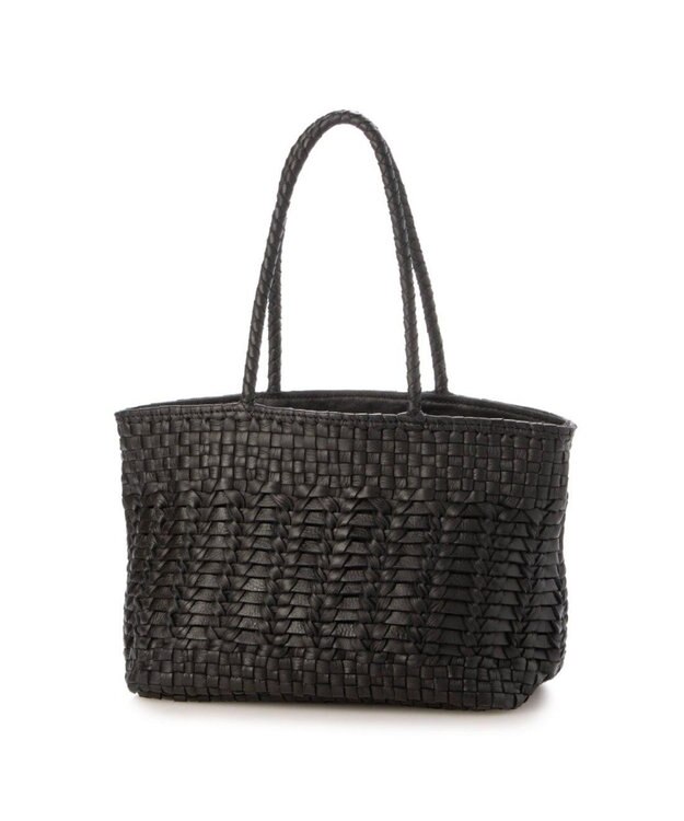 UNBILLION ペルケ perche / 牛革メッシュ編みトートS ブラック